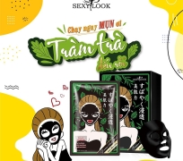 Mặt nạ Kiểm soát Dầu SEXYLOOK Tea Tree Anti Blemish Black Facial Mask 20m x 28ml