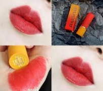 Son Espoir Lipstick No Wear Gentle Matte RD204 Red Meets Yellow