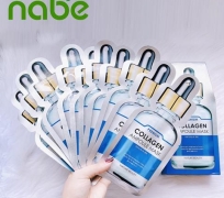 Mặt Nạ Nature Premium Collagen Ampoule Mask - Xanh Dương