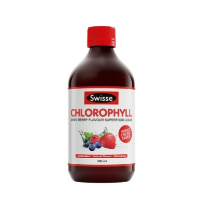 Nước Diệp Lục Vị Dâu Tây - Swisse Chlorophyll Mixed Berry của Úc 500ml