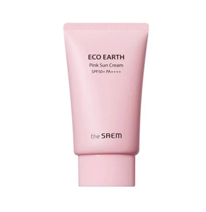 Kem Chống Nắng The Same Eco Earth Pink Sun Cream SPF50+PA++++ ( Mẫu 2020)
